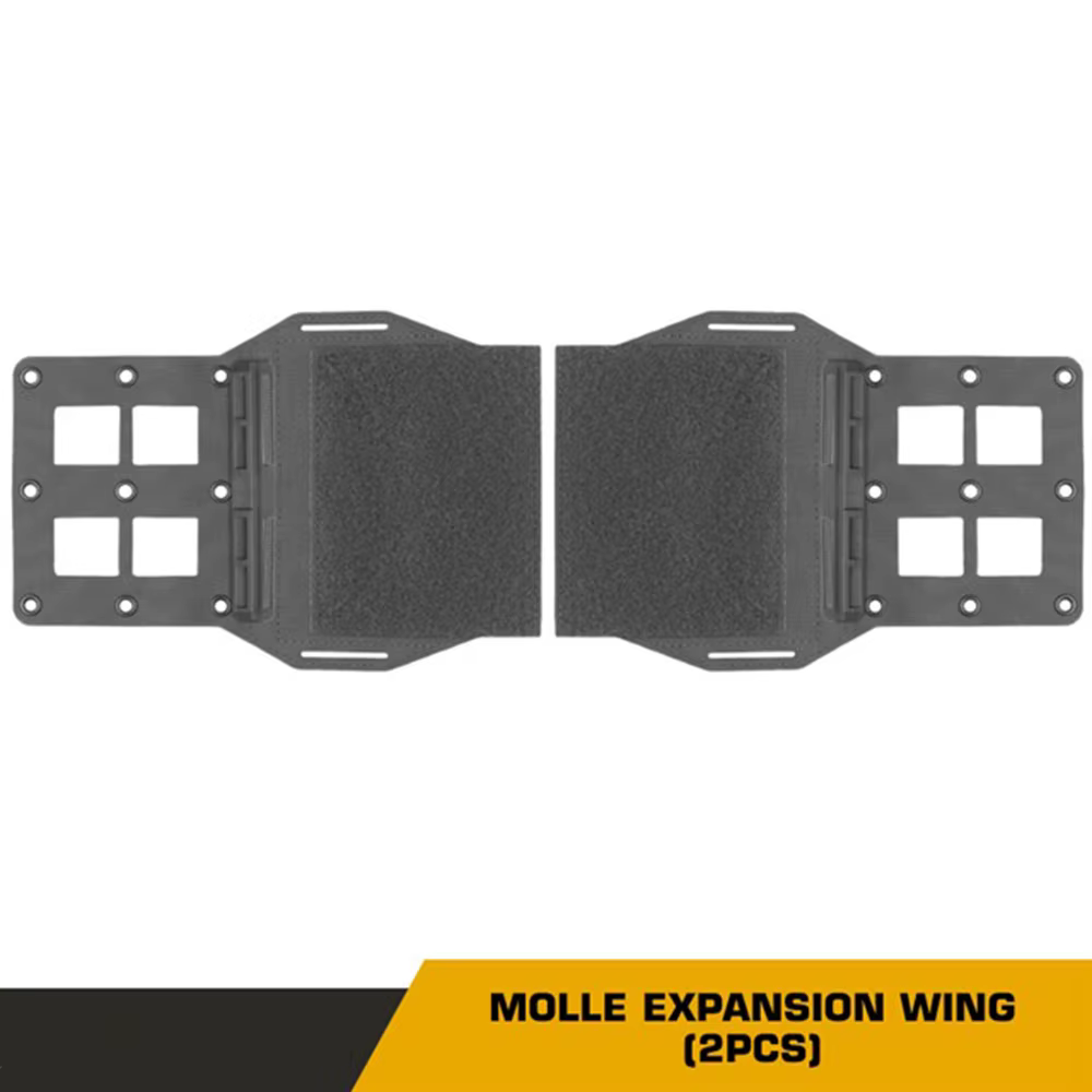 Expansor MOLLE pecho chaleco táctico – Sistema montaje 2 uds - imagen 4