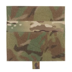 MK4 Micro Fight Panel Frontal Táctico MOLLE Full Flap con parches