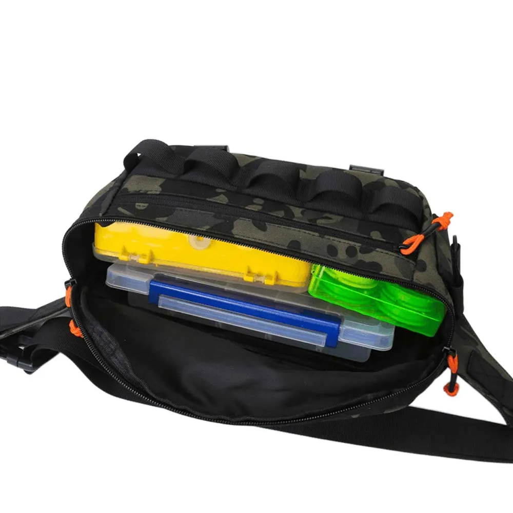 Bolsa táctica de pecho sistema MOLLE Lua B para aire libre y pesca - imagen 4