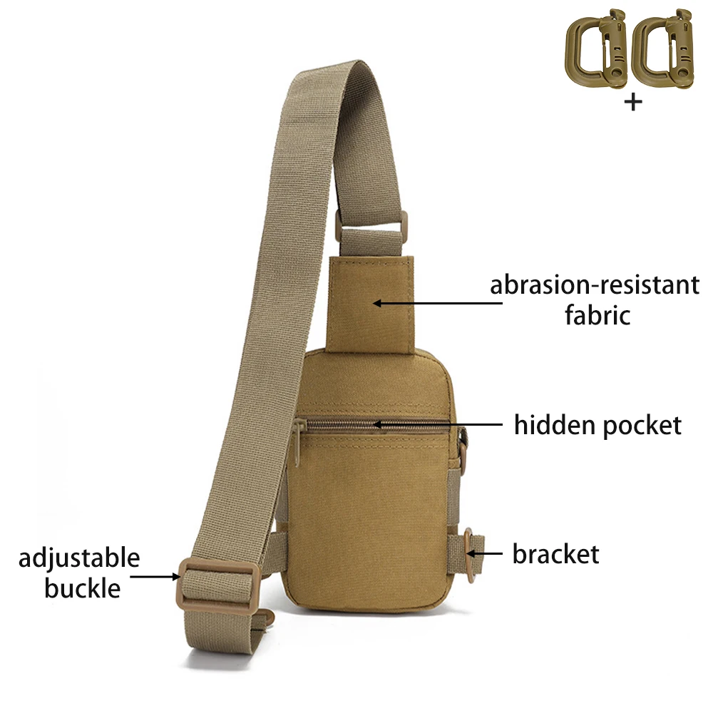 Bolso bandolera para llevar el móvil durante una salida