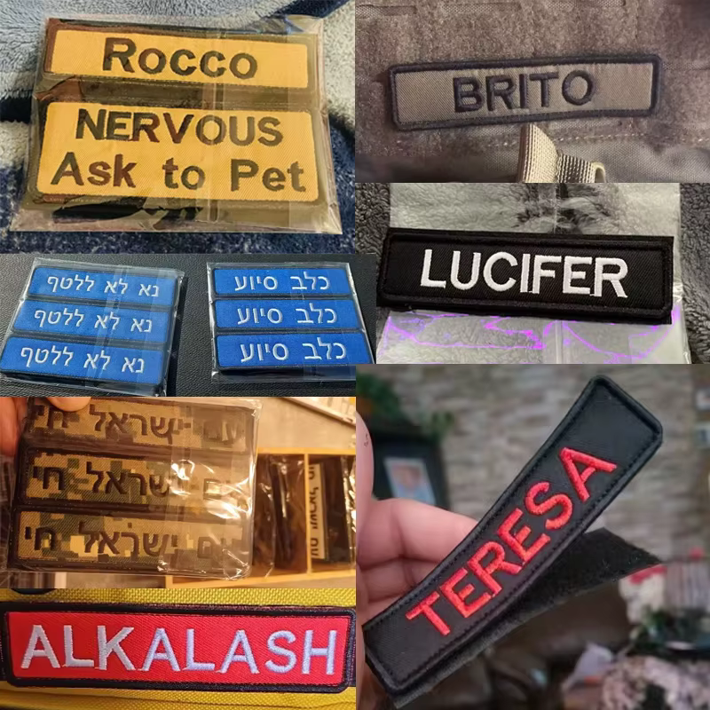 Detalle del diseño y acabado tipo insignia