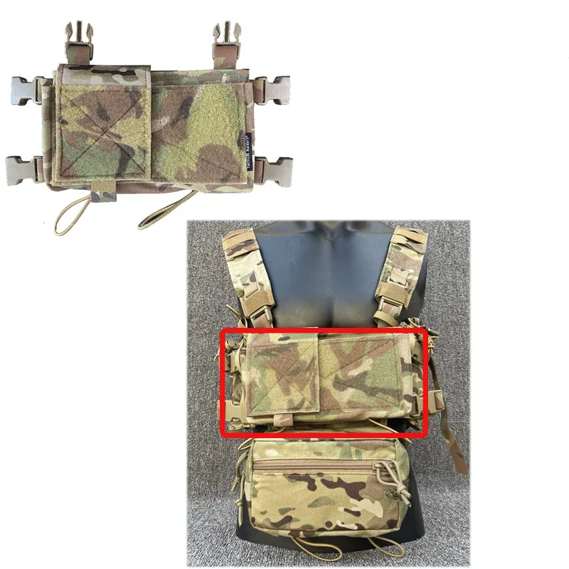 Chaleco táctico MK3 MK4: accesorios ligeros con bolsillo frontal - imagen 2