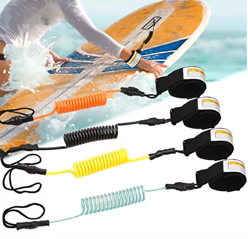 Cuerda de seguridad TPU para surf – Leash profesional anti-rotura - imagen 5