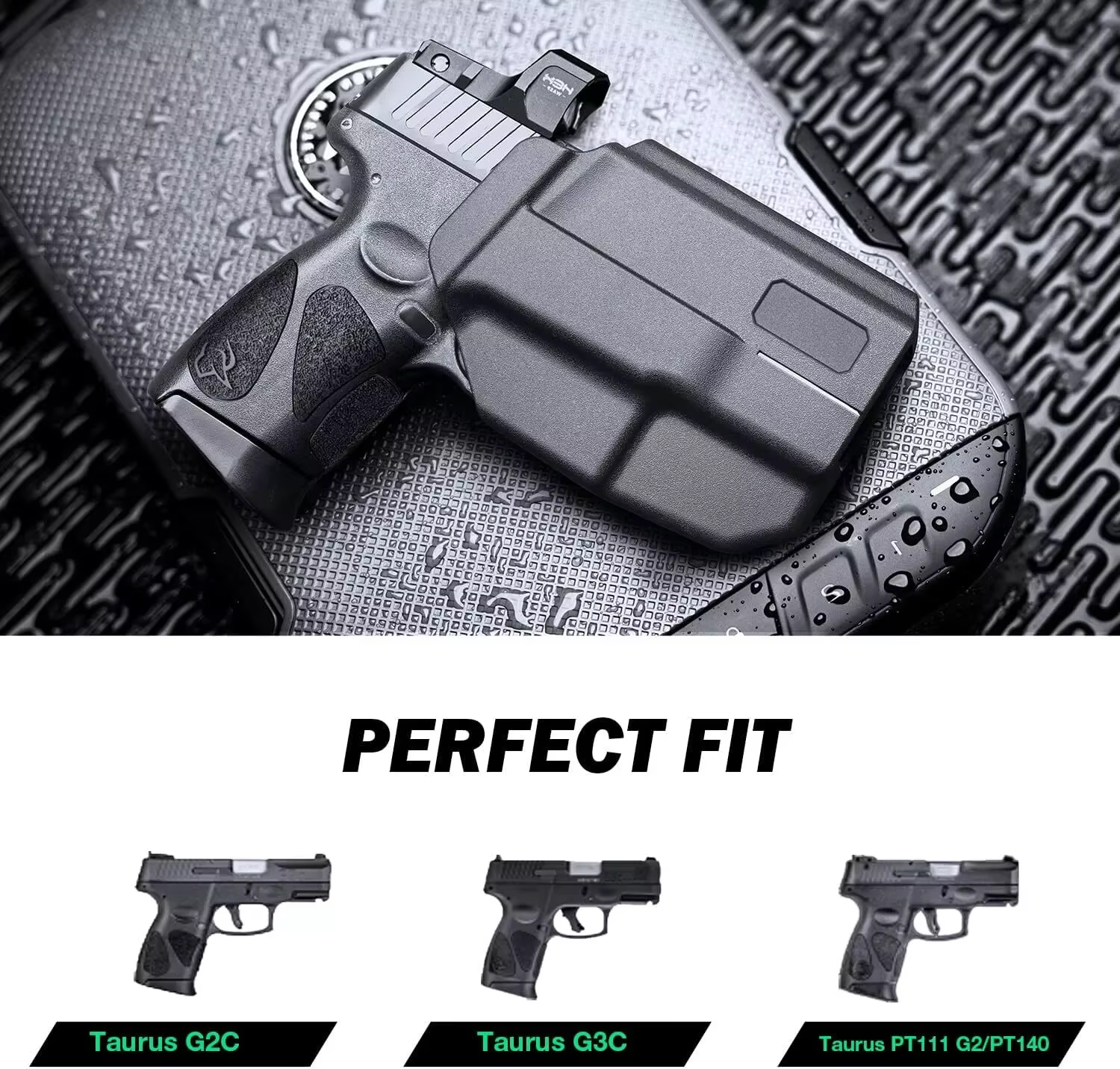 Funda OWB Taurus G2C/G3C PT111 G2/PT140 liberación de pulgar - imagen 2