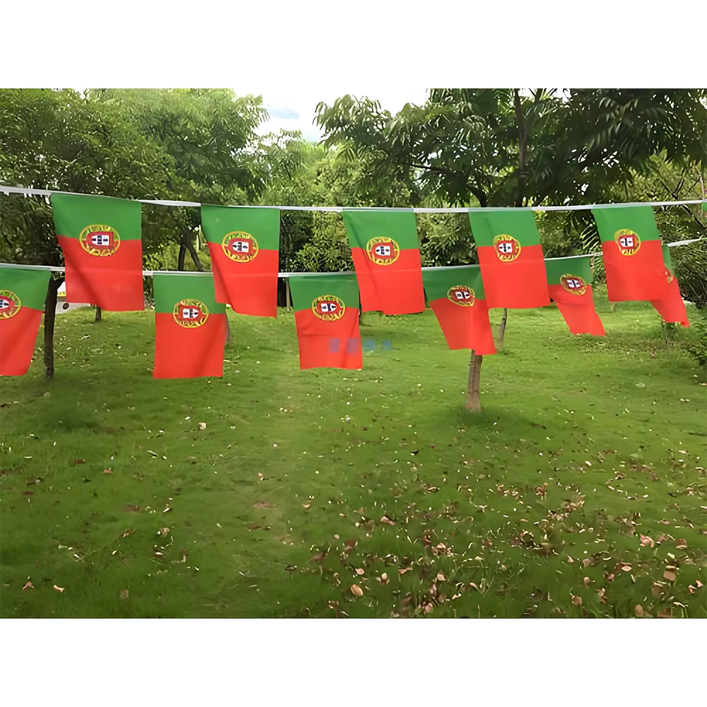 Banderines Portugal para guirnalda en fiestas y festivales - imagen 5
