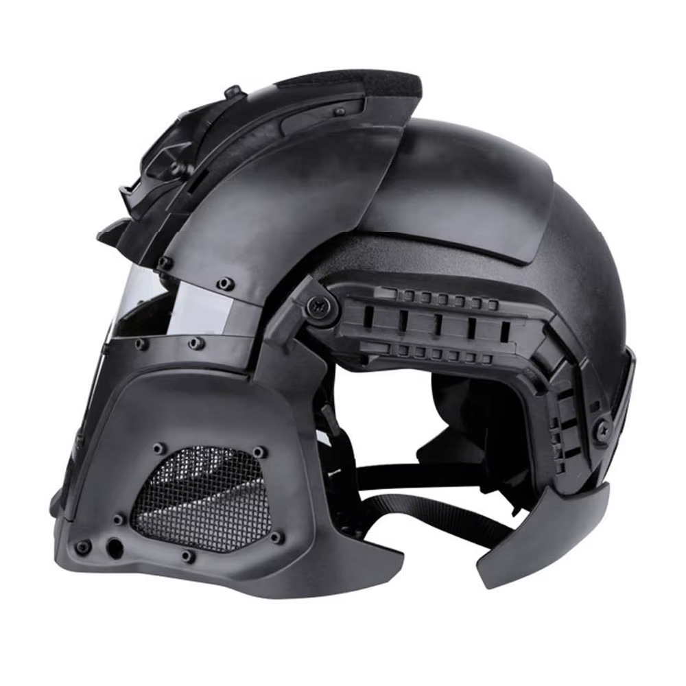 Casco táctico Airsoft cobertura completa – Protector facial ajustable - imagen 4