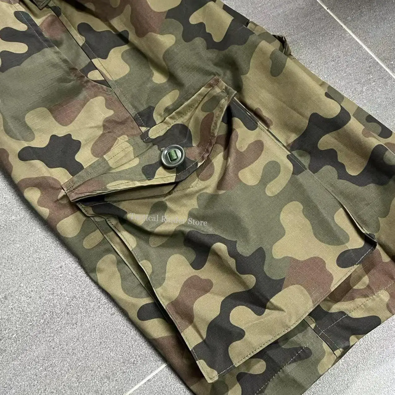 Pantalones cortos tácticos de verano camuflaje selva tigre ripstop - imagen 4