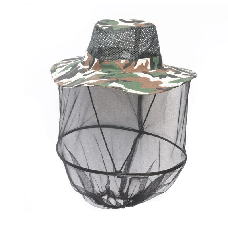 Sombrero boonie táctico de ala ancha camuflaje transpirable con malla - imagen 3