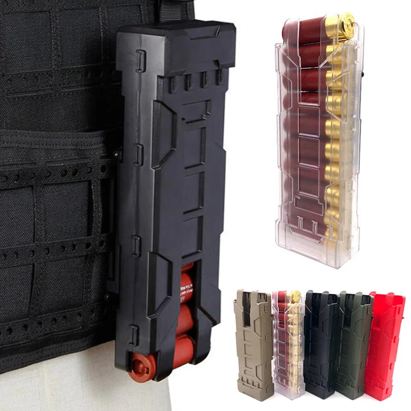 Porta cartuchos táctico calibre 12 MOLLE escopeta - imagen 2