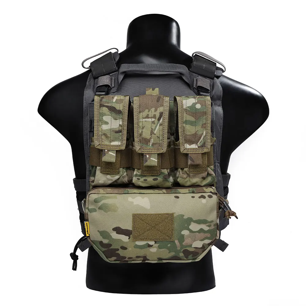Chaleco táctico MOLLE Emersongear EM9300 – Panel trasero para caza - imagen 3