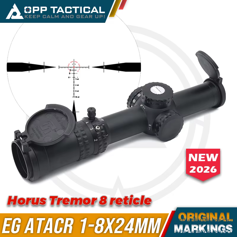 Evolution Gear ATACR LPVO 1-8x24 FFP Horus Tremor 8 visor táctico - imagen 4