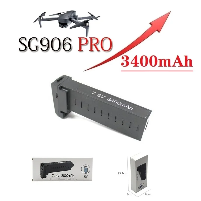 Batería TERANTY para dron SG906 PRO 2 X7 Pro - imagen 2