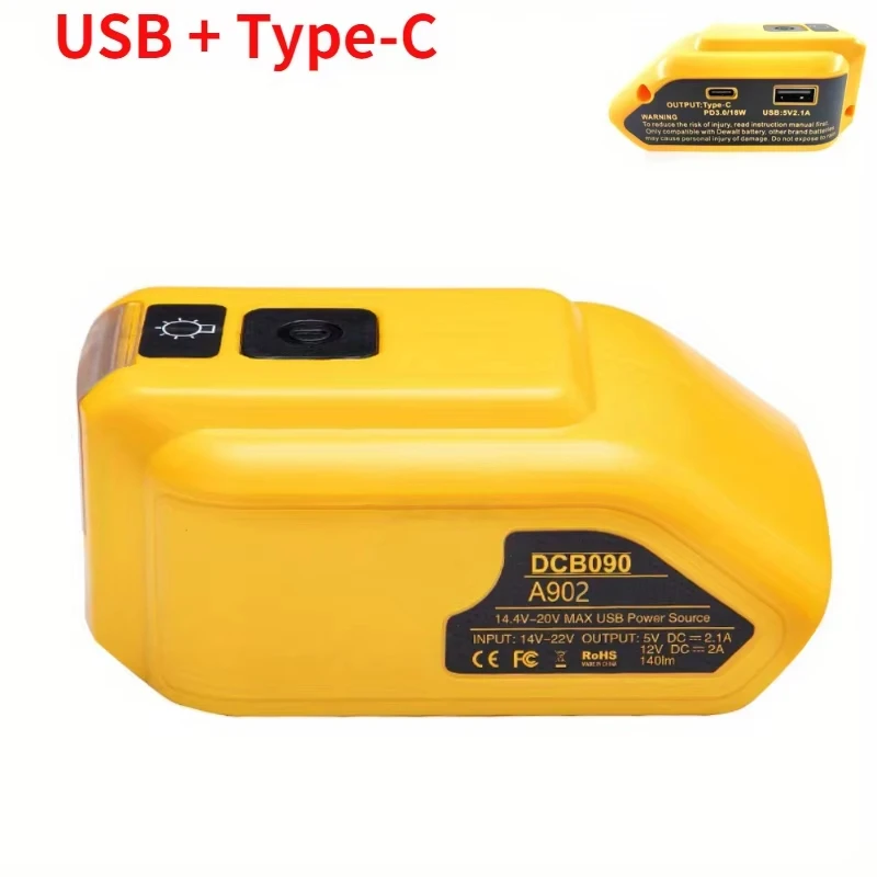 Puertos USB y DC accesibles en el lateral