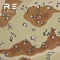 Tela Ripstop BDU Desert camuflaje nailon-algodón táctica