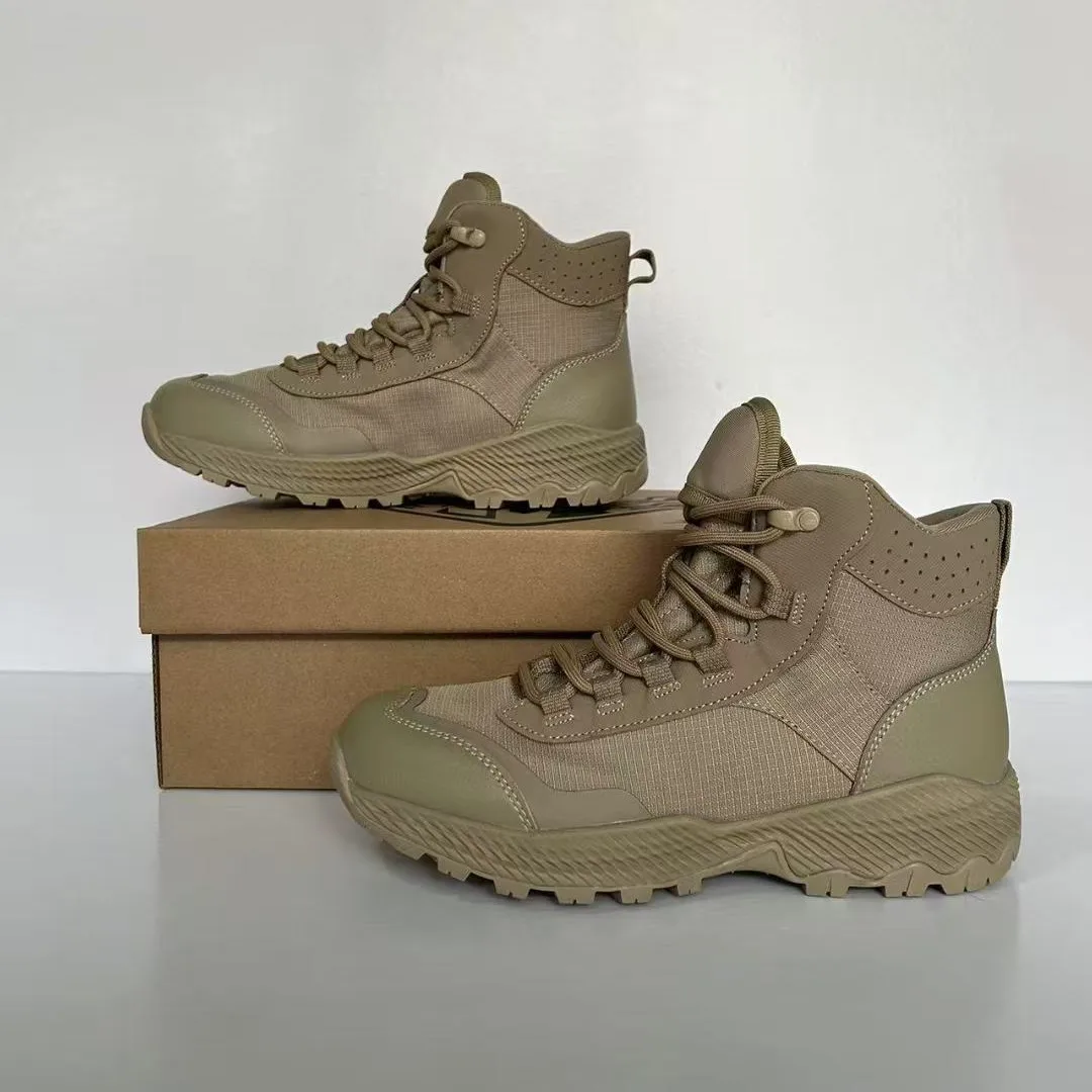 Botas tácticas bajas de montaña para senderismo y escalada aire libre - imagen 2