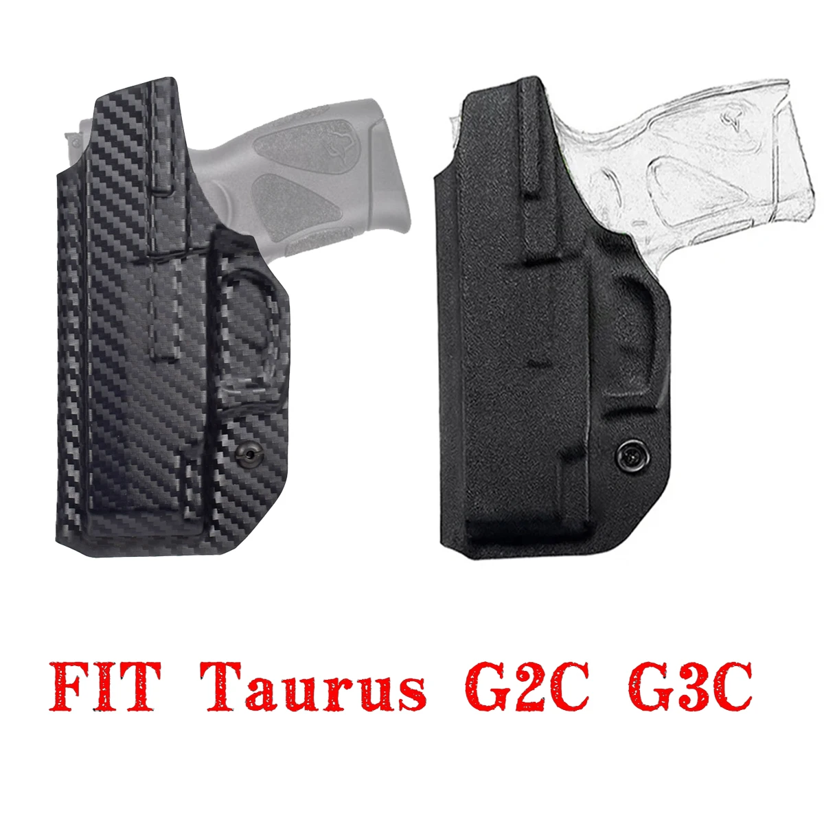 Funda táctica IWB Glock con clip de cinturón, mano derecha - imagen 4