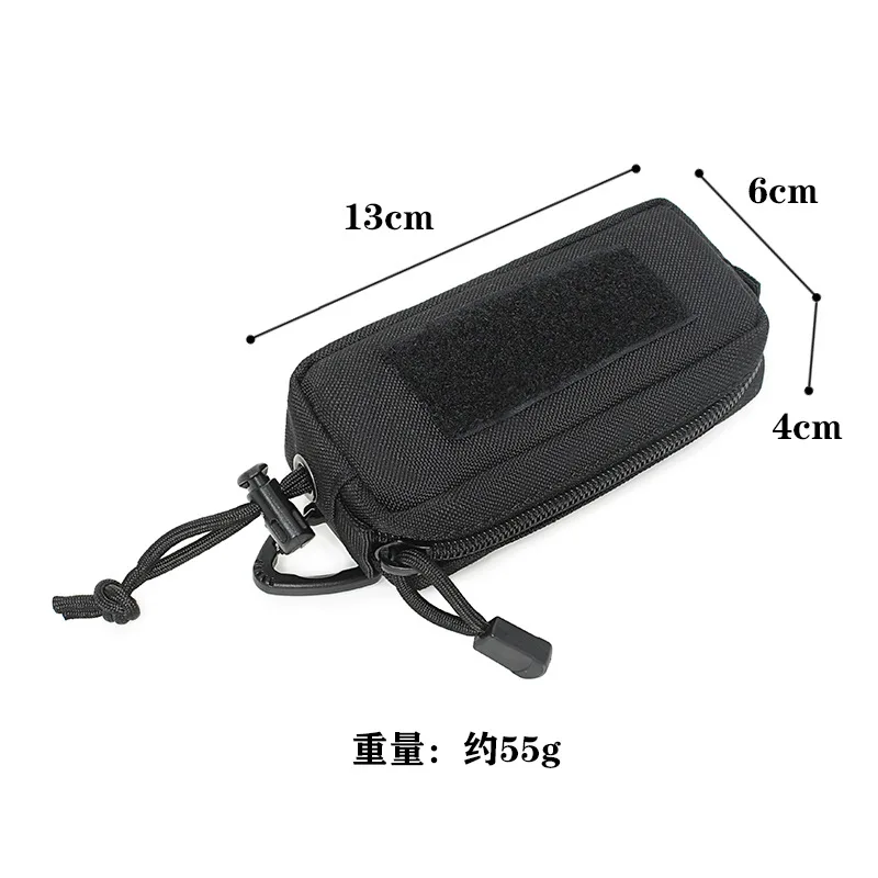 Bolsa táctica MOLLE mini EDC riñonera organizadora de herramientas - imagen 4