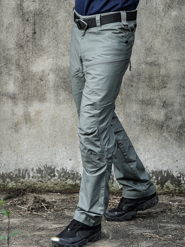 Pantalones tácticos impermeables asalto ajustados hombre - imagen 3