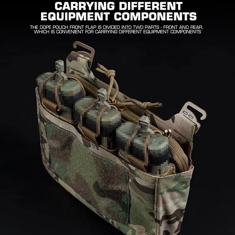 Porta Cargadores Triple Molle Frontal para Chalecos Tácticos - imagen 2