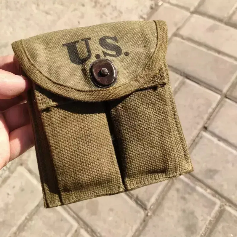 Bolsa porta revistas MOLLE lona original Ejército excedente táctico