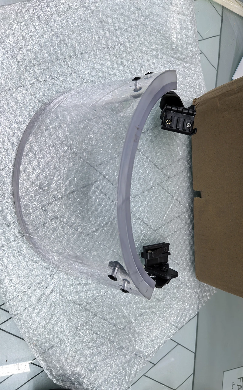Casco táctico MICH FAST UHMWPE con máscara balística nivel IIIA - imagen 2