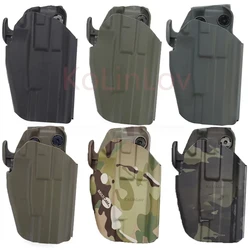 Funda táctica liberación rápida pistola compatible Glock S&W HK