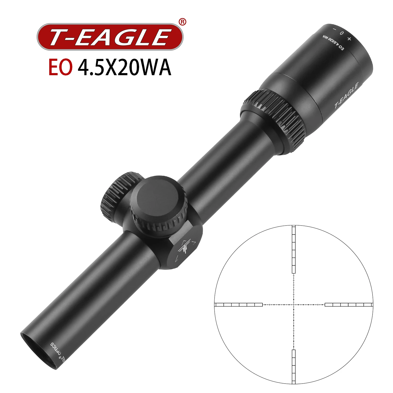 T-EAGLE EO visor óptico airsoft táctico con montura de rifle - imagen 5