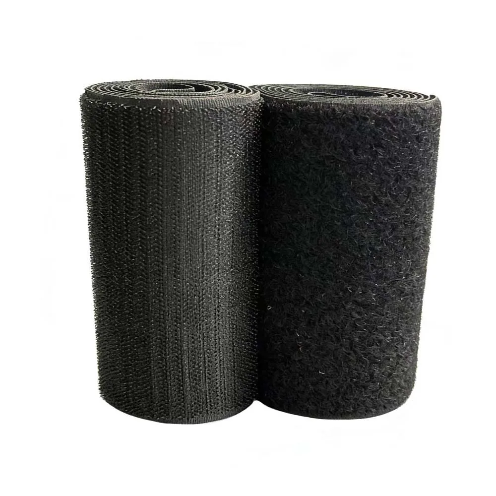 Cinta velcro beige gancho y bucle sin adhesivo para coser - imagen 2