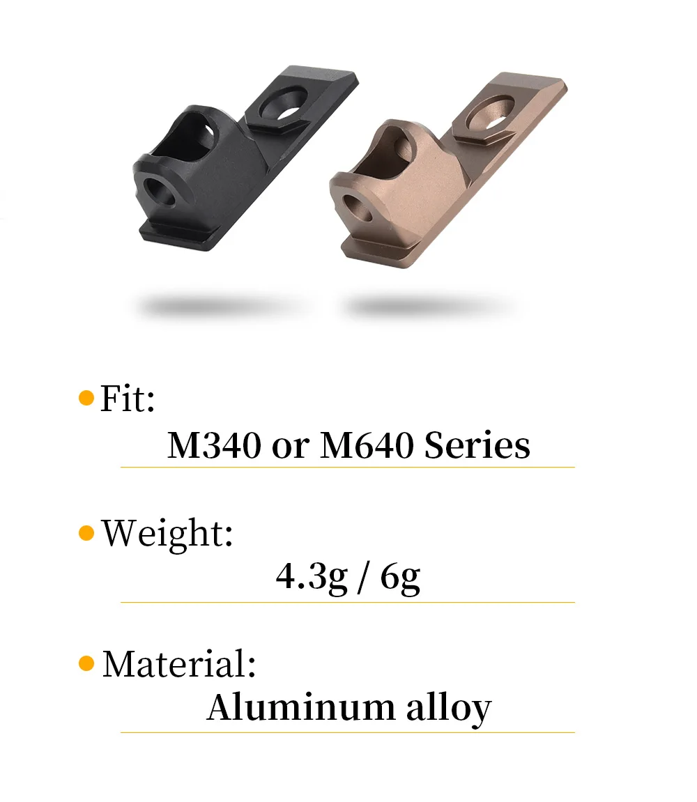 Accesorios de caza y configuración de iluminación