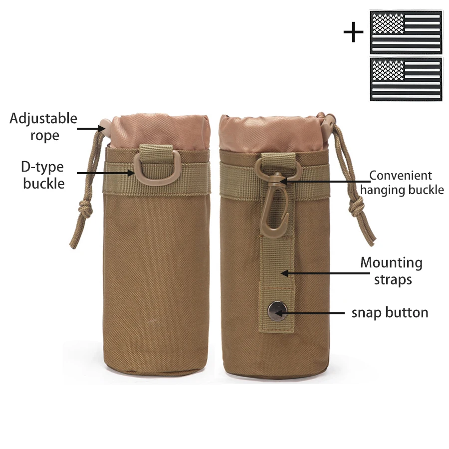 Detalle del sistema MOLLE para fijación en equipo