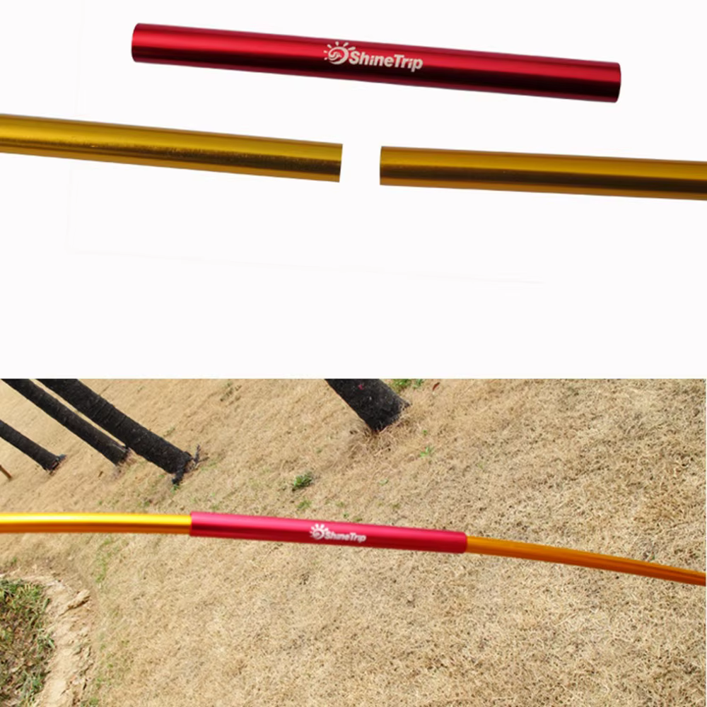Tubo reparación poste tienda campaña 13 cm