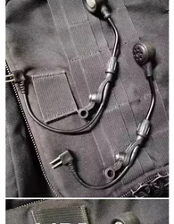 Auriculares tácticos C3/XPI con micrófono capacitivo de silicona