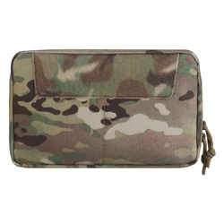 Bolsa MOLLE impermeable de nylon 1000D con cremallera doble
