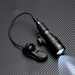 WADSN Linterna táctica M300C/M600U Picatinny con presión remota doble