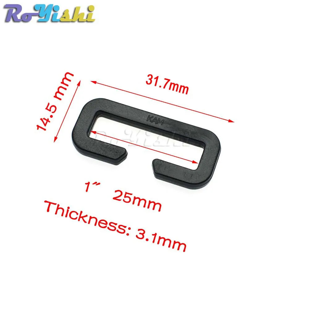 Hebilla rápida rectangular Looploc para mochila militar - imagen 3