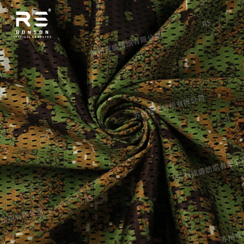 Tejido malla táctica tricot Pencott Greenzone camuflaje - imagen 4