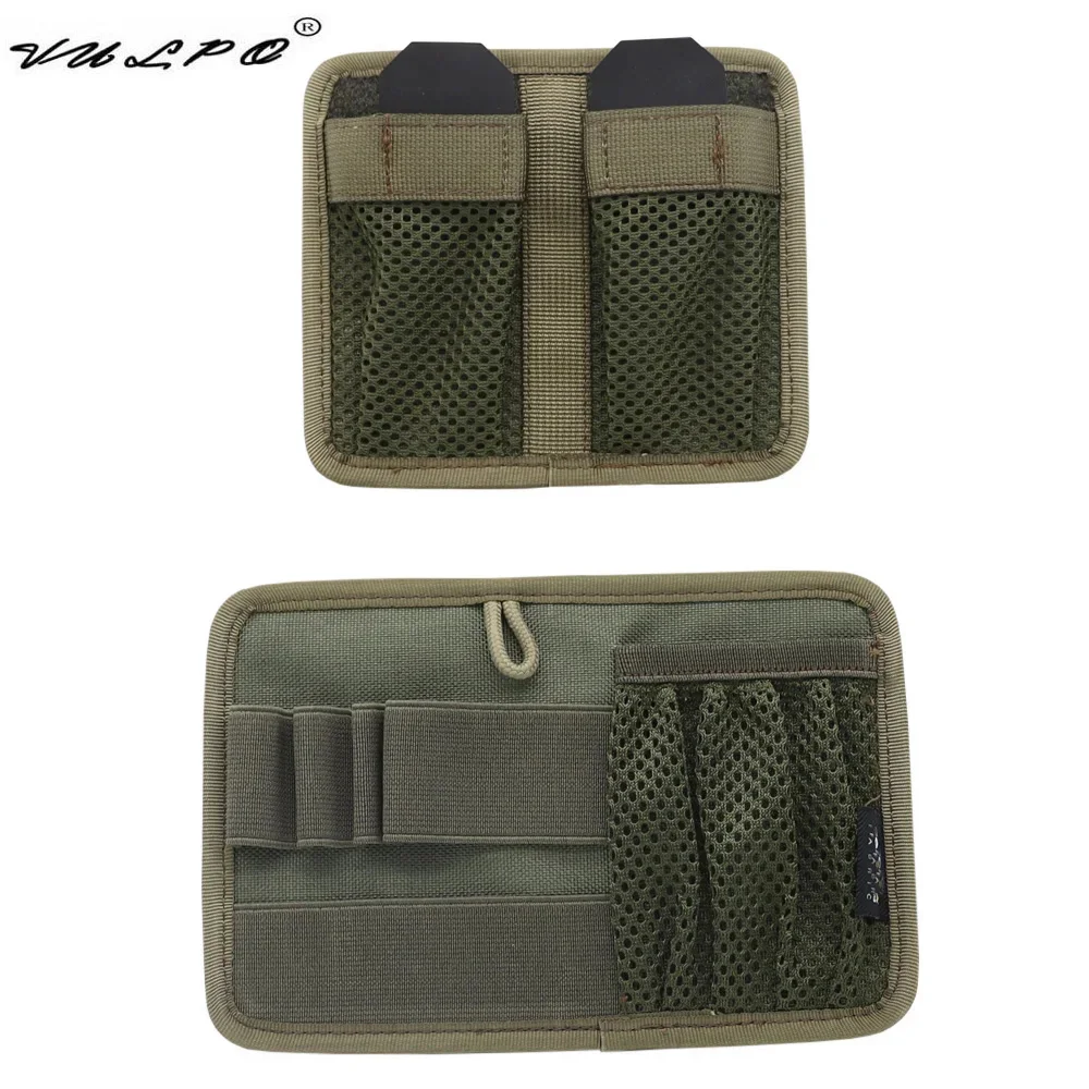 VULPO Bolsa Malla EDC Organizador Panel Táctico MOLLE con Sujetadores