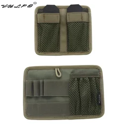VULPO Bolsa Malla EDC Organizador Panel Táctico MOLLE con Sujetadores