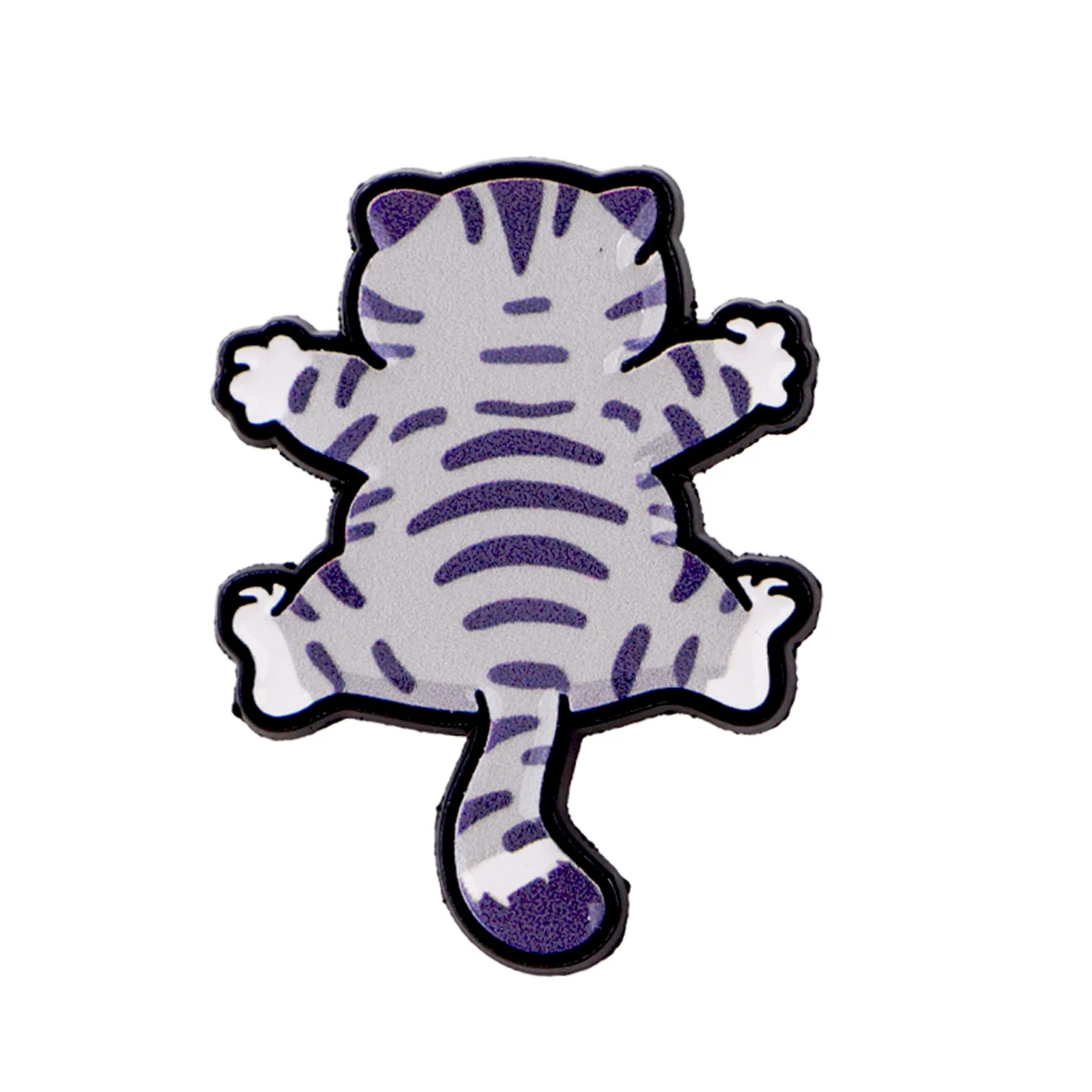 Pin esmaltado gato mujer – insignia de metal para solapa - imagen 5