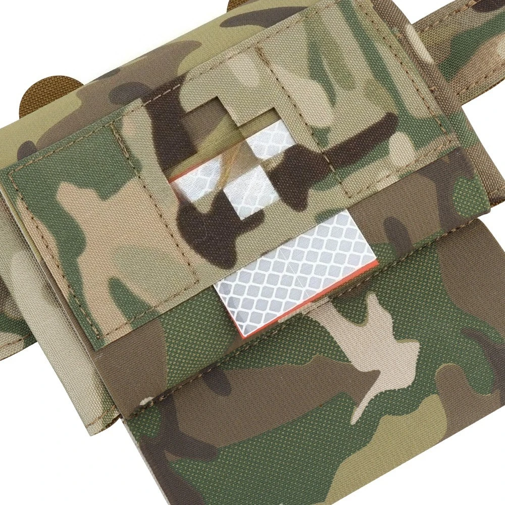 Bolsa IFAK MOLLE primeros auxilios – Compacta EDC soporte torniquete - imagen 4