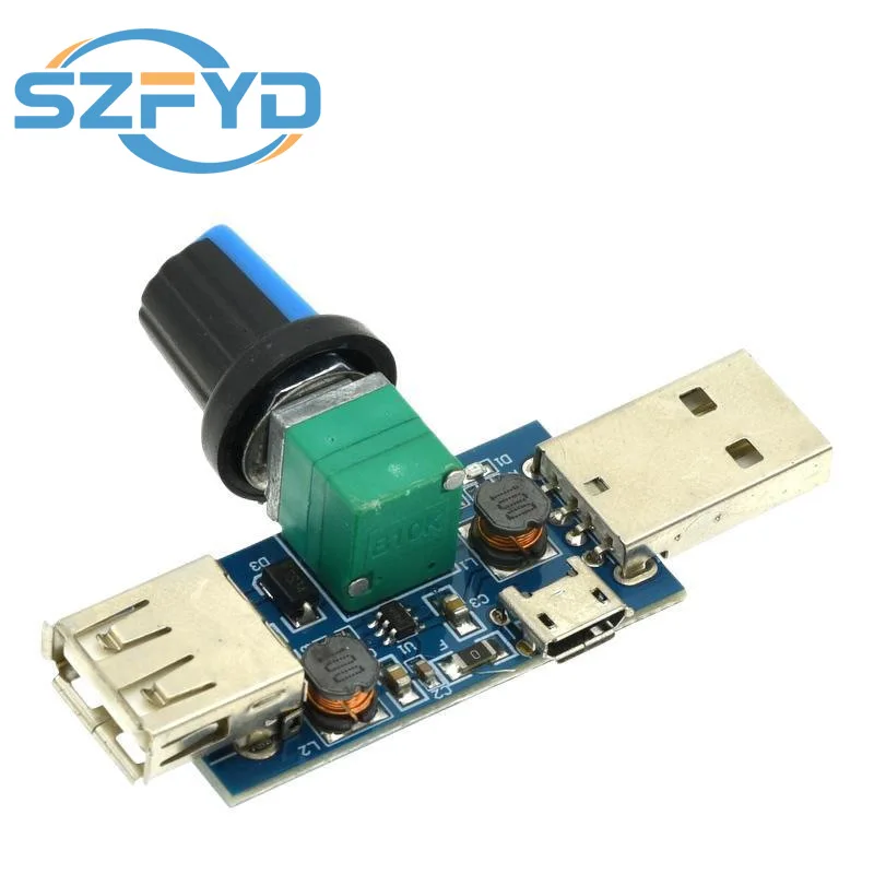 Regulador de velocidad USB para ventilador con control ajustable - imagen 2