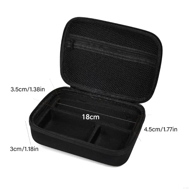 Estuche rígido concha para almacenamiento de cortapelos y accesorios - imagen 2
