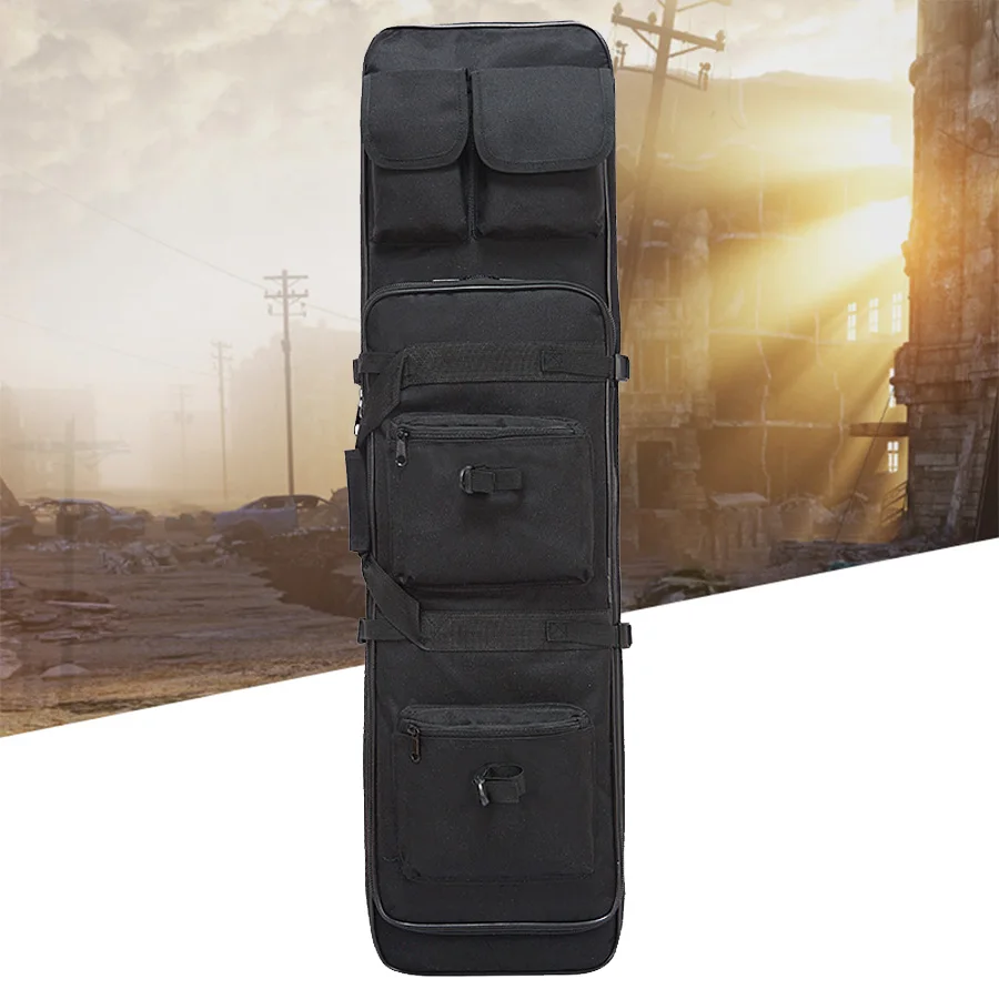 Funda táctica de pistola camuflaje MOLLE para transporte al hombro