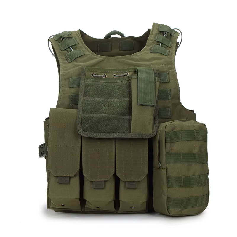 Chaleco Portaplacas Táctico MOLLE Multicam – Combate y Airsoft - imagen 2