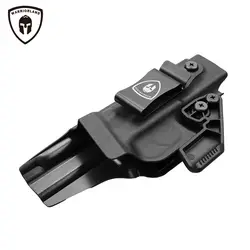 Funda IWB Kydex para Glock 17 19 26 Gen 5 con clip de acero y garra