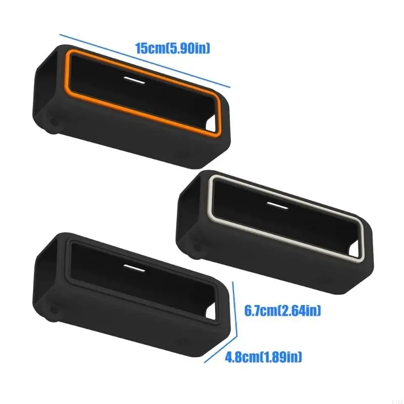 Funda silicona para batería externa a prueba de golpes y polvo