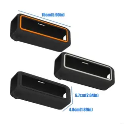 Funda silicona para batería externa a prueba de golpes y polvo