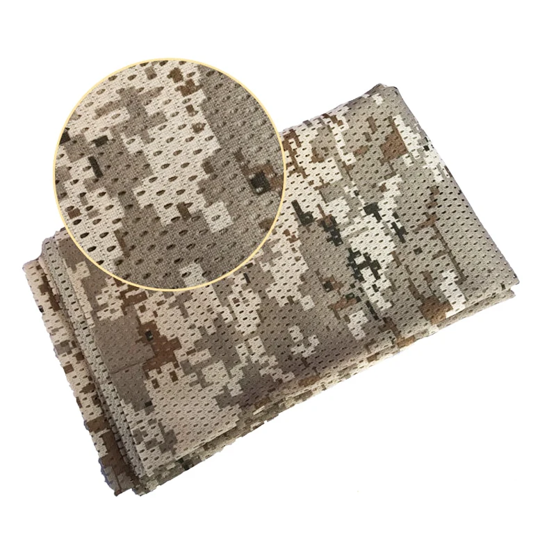 Bufanda táctica de malla camuflaje Multicam transpirable antiinsectos - imagen 3