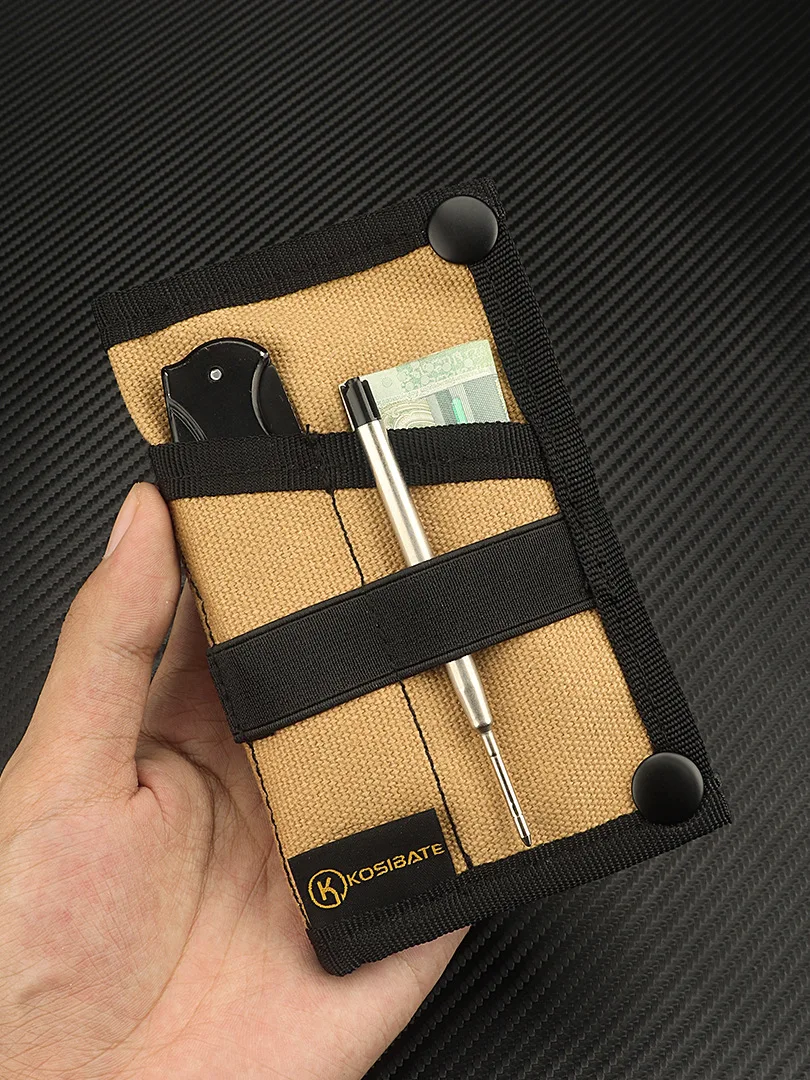 Bolsa EDC de herramientas pequeña en lona resistente al desgaste - imagen 3