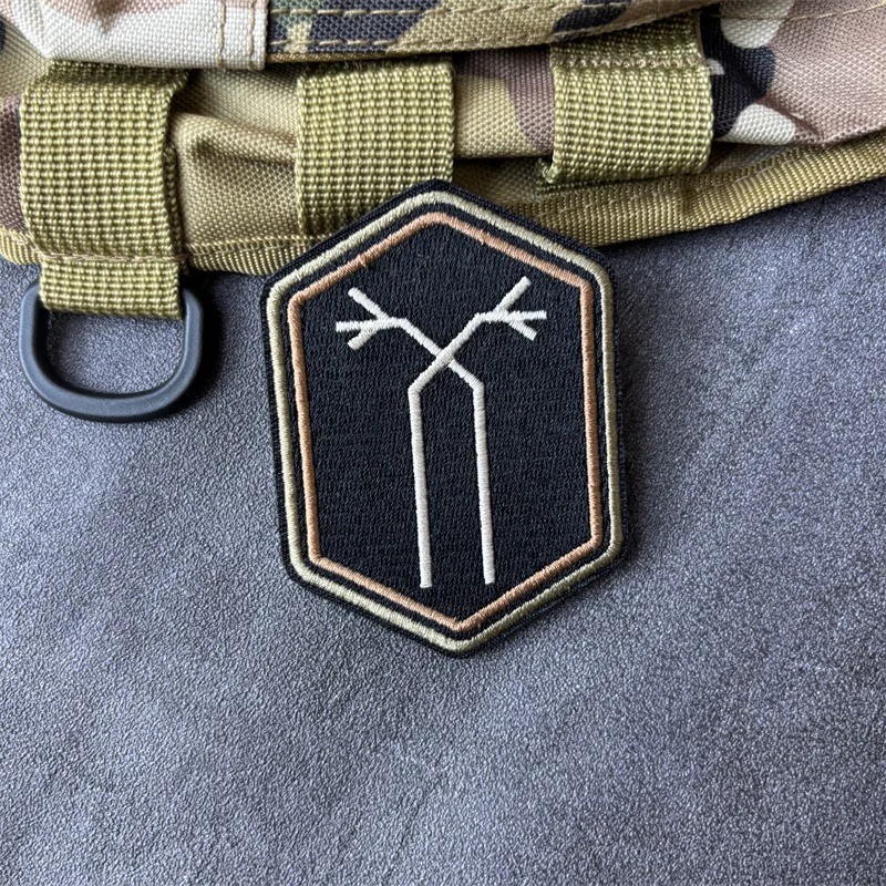 Parche táctico bordado gancho y bucle moral militar para ropa - imagen 3